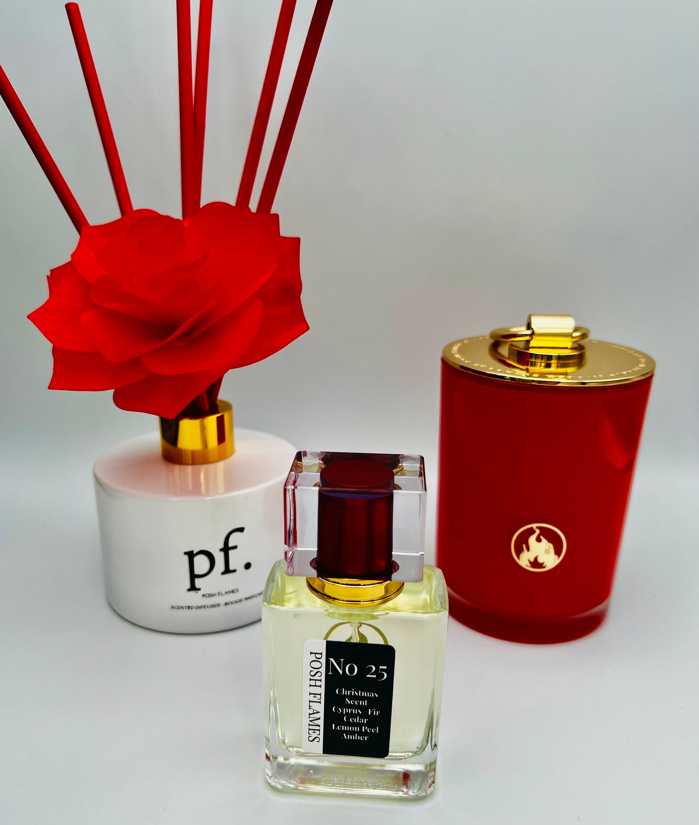 Posh Diffusers Posh Flames Scented Candles